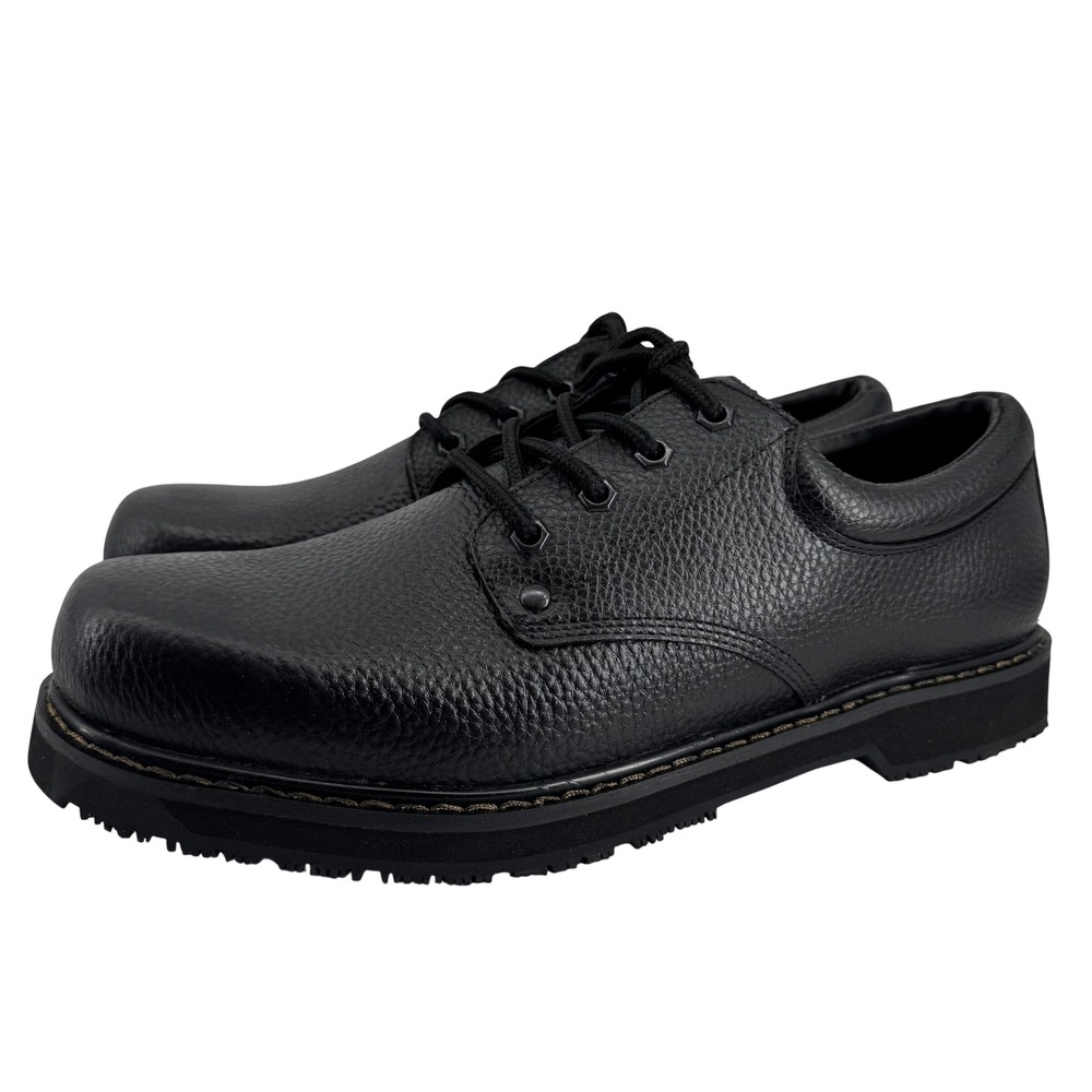 Dr.‎ Scholl's Work Harrington II Oxford Mens 11.5W Black Slip & Oil Resistant